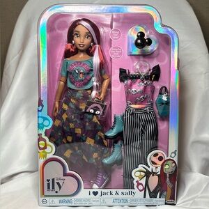Disney ily 4EVER i love Jack & Sally 12 inch Fashion Forward Doll BRAND NEW!